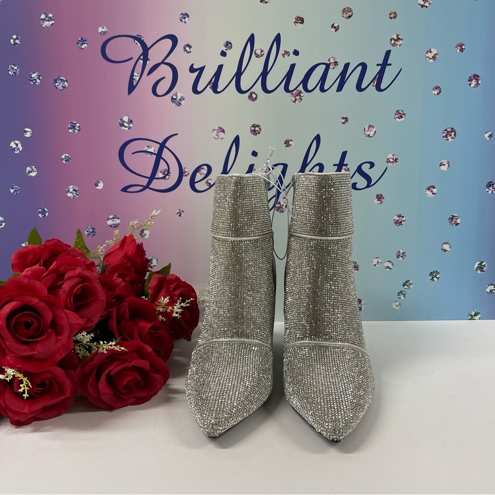 🔥RESTOCKED RUN! RHINESTONE BOOTIES - Picture 7 of 14